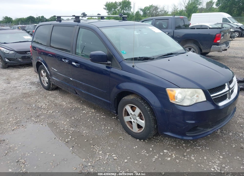 2013 DODGE GRAND CARAVAN SXT VIN: 2C4RDGCG0DR580682