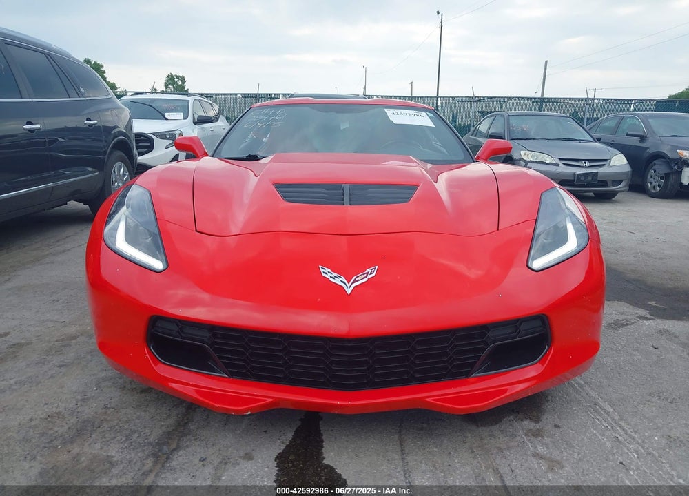 2019 CHEVROLET CORVETTE VIN: 1G1YB2D7XK5120595