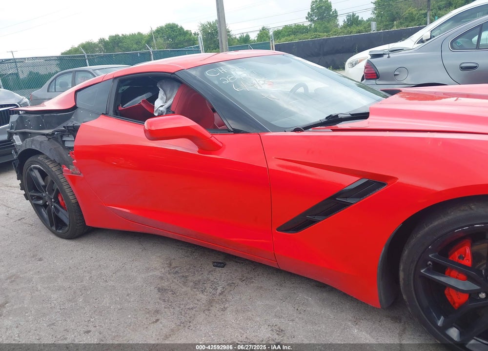 2019 CHEVROLET CORVETTE VIN: 1G1YB2D7XK5120595