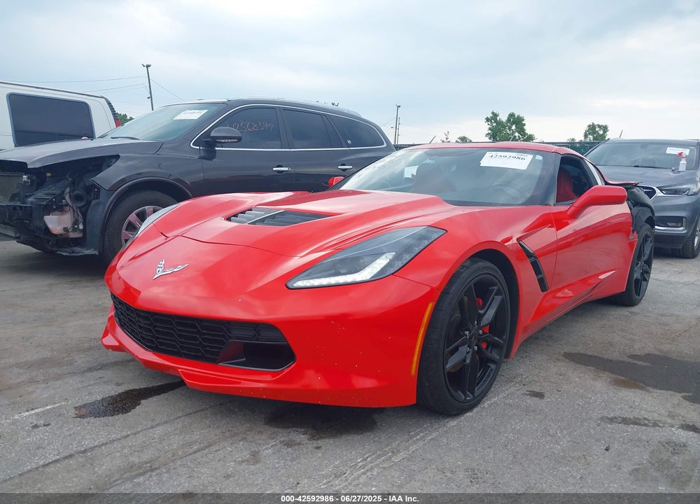 2019 CHEVROLET CORVETTE VIN: 1G1YB2D7XK5120595