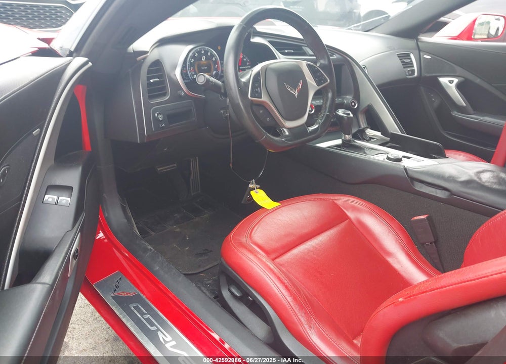 2019 CHEVROLET CORVETTE VIN: 1G1YB2D7XK5120595