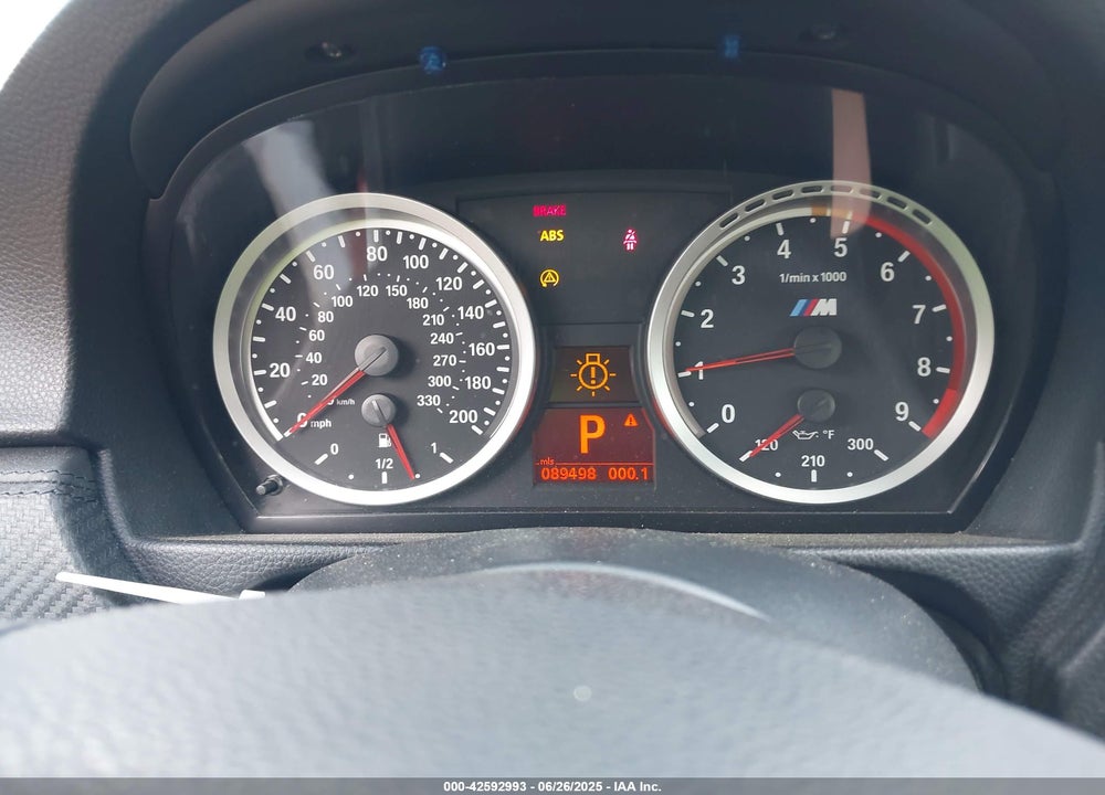 2009 BMW M3 VIN: WBSWD93579P361944