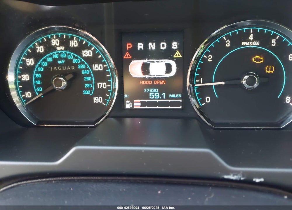 2013 JAGUAR XF VIN: SAJWJ0EF6D8S81203
