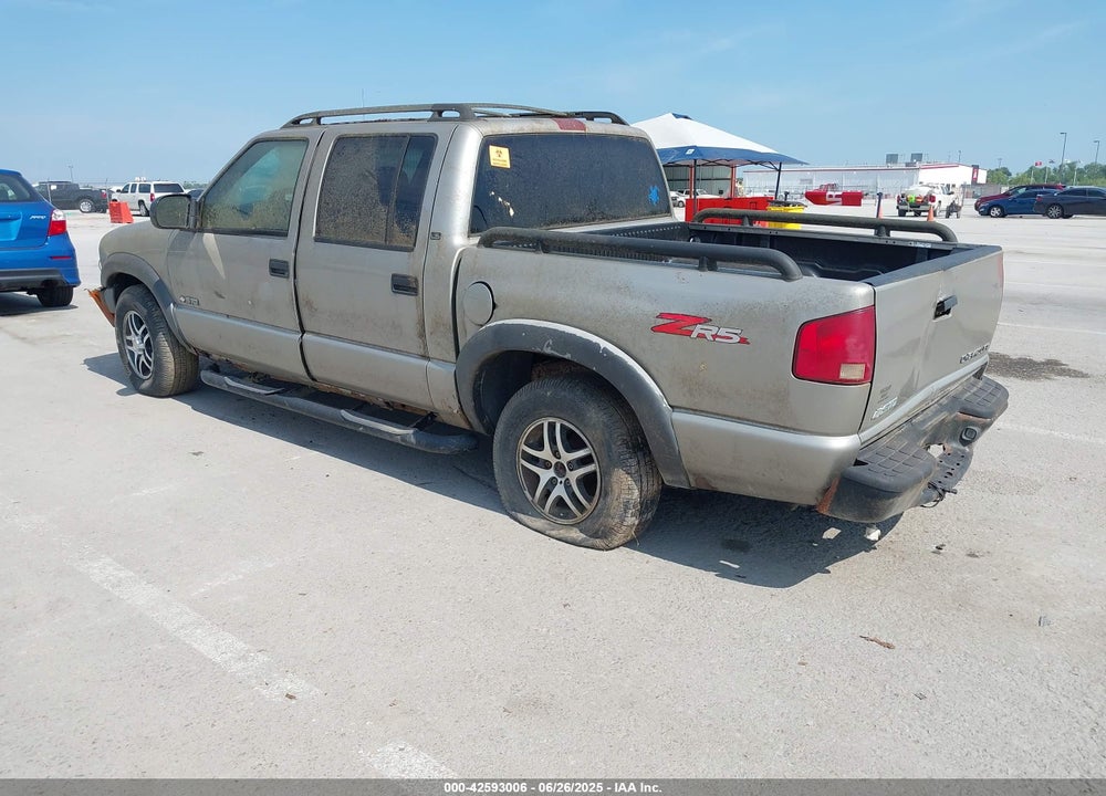 2003 CHEVROLET S-10 LS VIN: 1GCDT13X13K167564