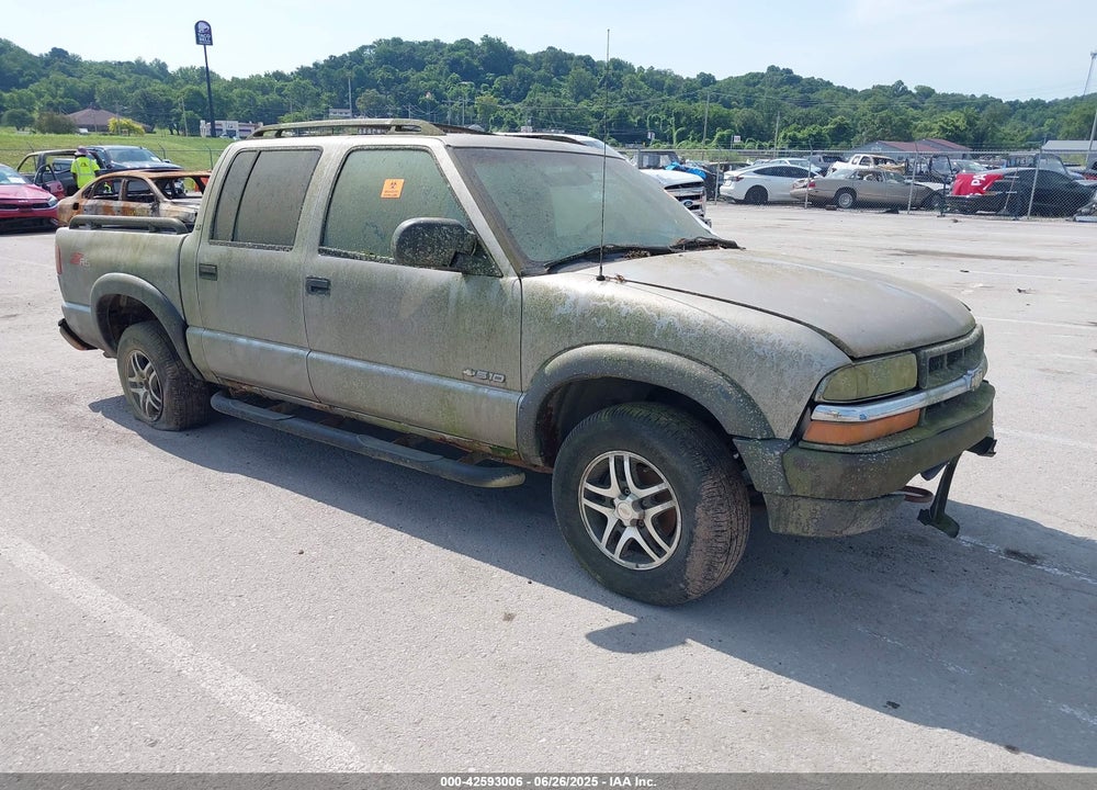 2003 CHEVROLET S-10 LS VIN: 1GCDT13X13K167564