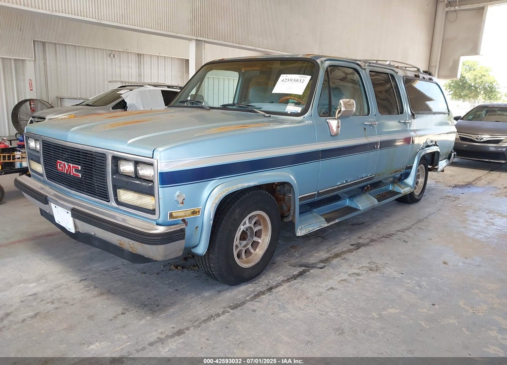 1989 GMC SUBURBAN R15 CONVENTIONAL VIN: 1GKER16K7KF509078