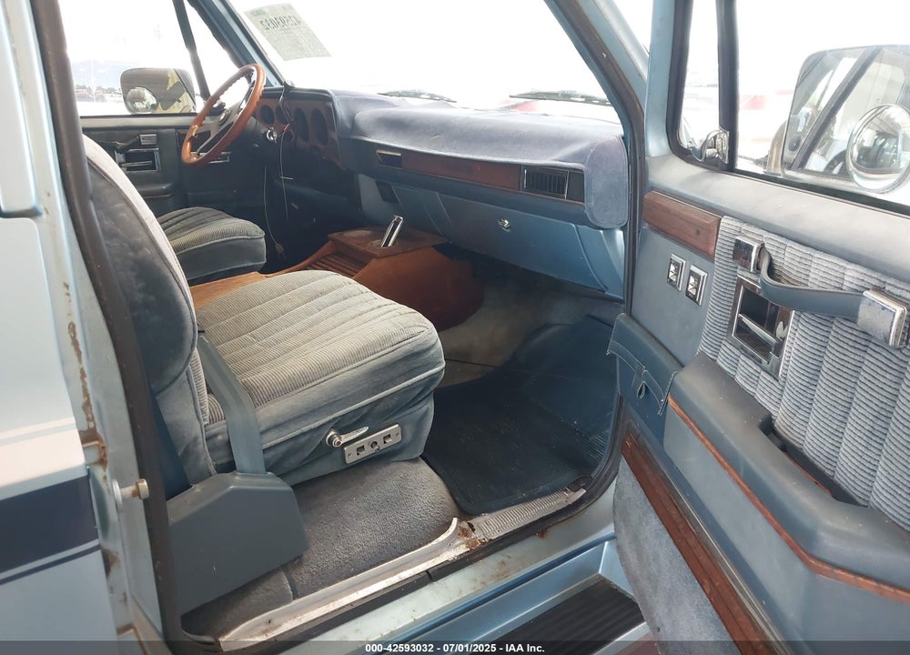 1989 GMC SUBURBAN R15 CONVENTIONAL VIN: 1GKER16K7KF509078