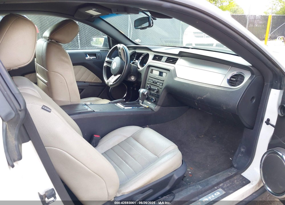 2012 FORD MUSTANG VIN: 1ZVBP8AM3C5225098