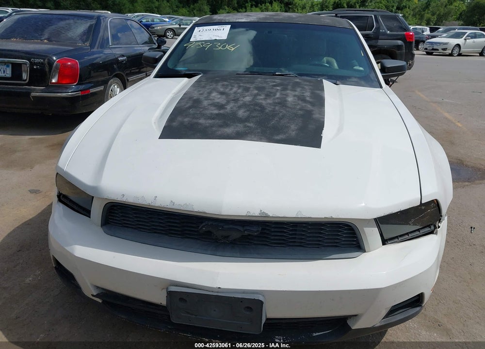 2012 FORD MUSTANG VIN: 1ZVBP8AM3C5225098