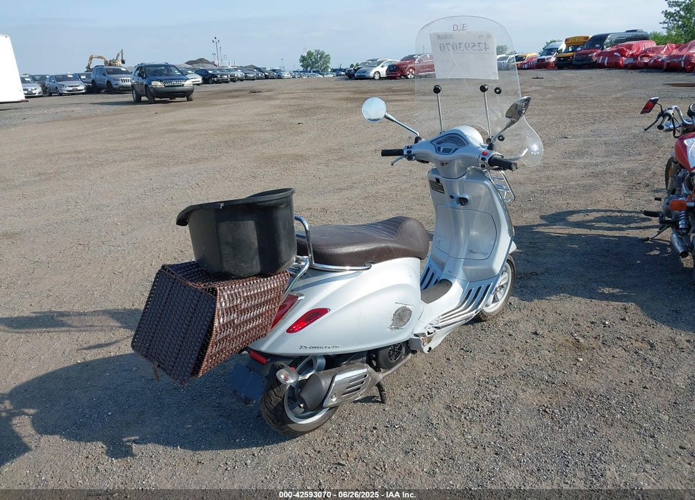 2016 VESPA SPRINT 150 3V VIN: ZAPM818G9G5102538