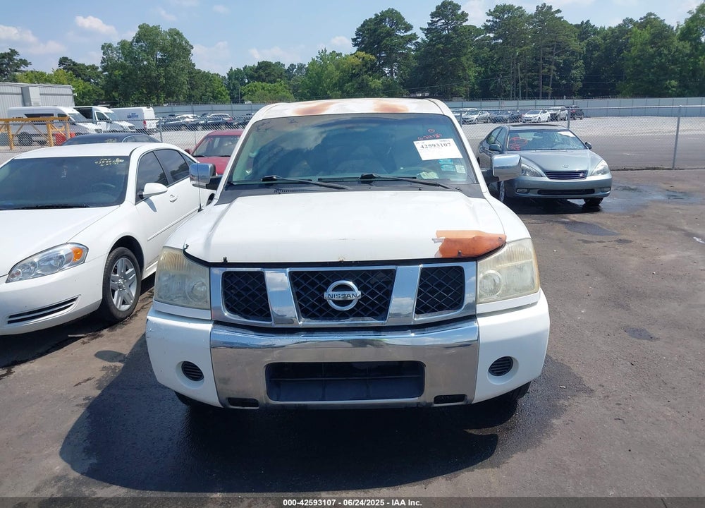 2005 NISSAN TITAN SE VIN: 1N6BA07A35N554676