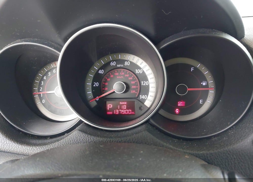 2012 KIA FORTE VIN: KNAFU4A24C5495944