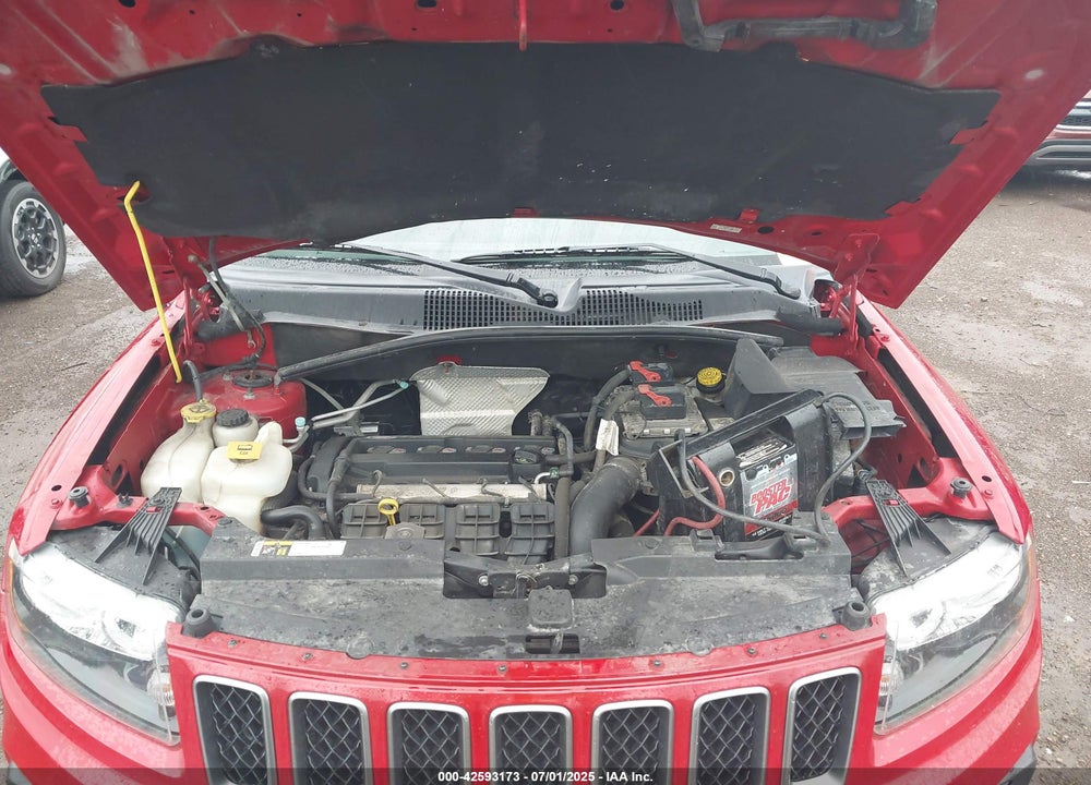 2017 JEEP COMPASS VIN: 1C4NJCBA8HD166880
