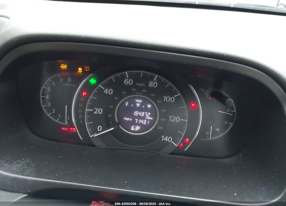 2014 HONDA CR-V EX VIN: 2HKRM4H54EH624025