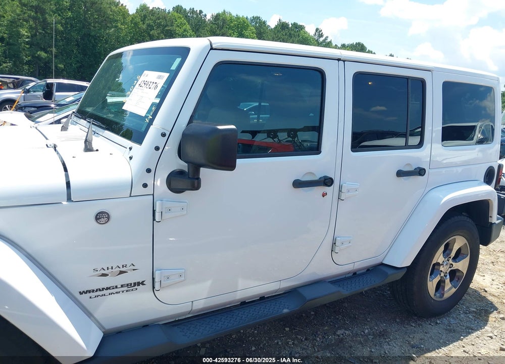 2018 JEEP WRANGLER JK UNLIMITED VIN: 1C4BJWEG3JL805263