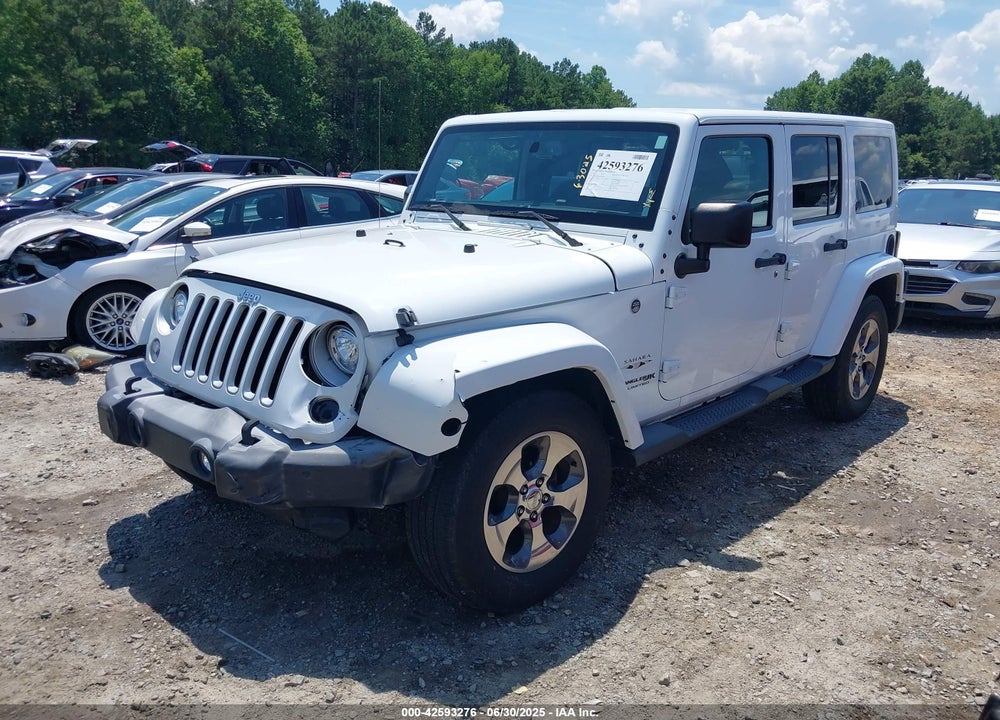 2018 JEEP WRANGLER JK UNLIMITED VIN: 1C4BJWEG3JL805263