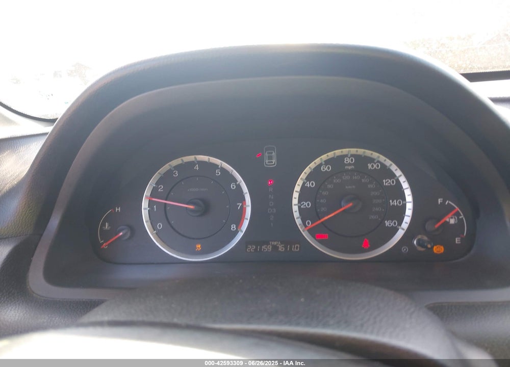 2012 HONDA ACCORD VIN: 1HGCP2F6XCA224103