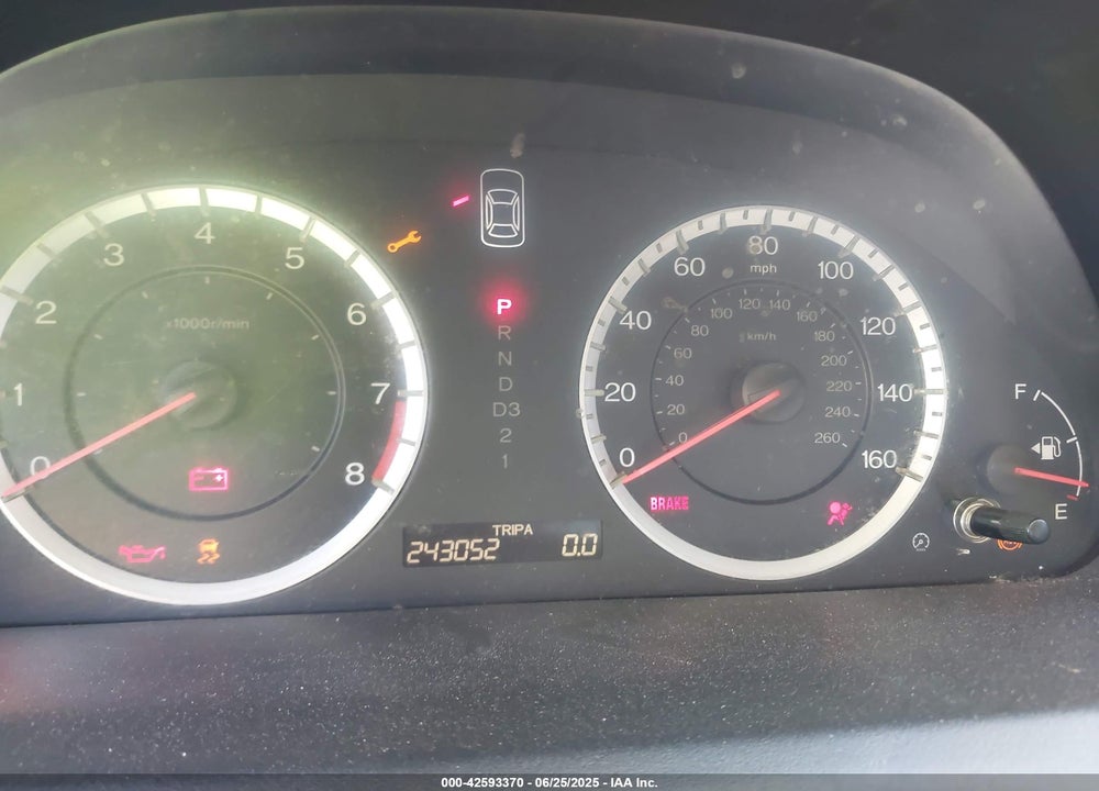 2011 HONDA ACCORD 2.4 EX-L VIN: 1HGCP2F87BA057022