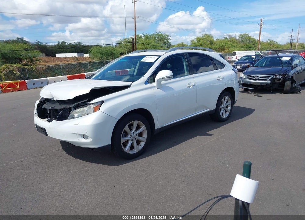 2011 LEXUS RX350 VIN: JTJBK1BA1B2010541