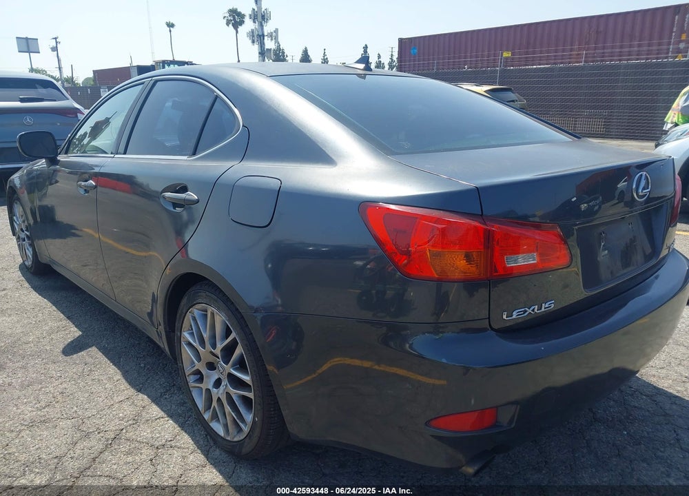 2007 LEXUS IS 250 VIN: JTHBK262772051192