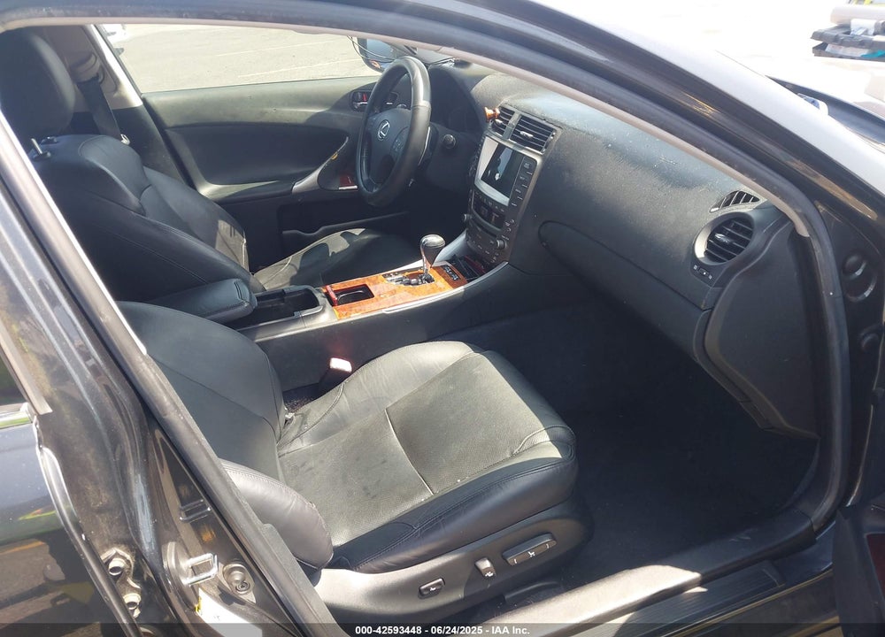 2007 LEXUS IS 250 VIN: JTHBK262772051192