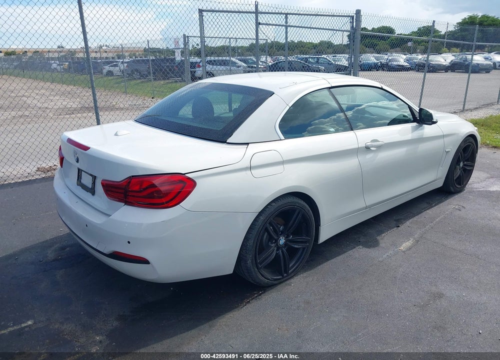 2018 BMW 4 SERIES VIN: WBA4Z1C51JEA31461