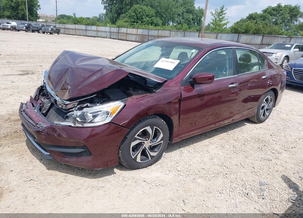 2016 HONDA ACCORD VIN: 1HGCR2F33GA025755