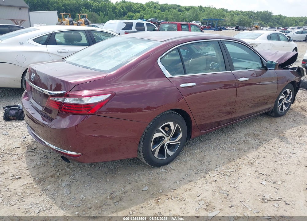 2016 HONDA ACCORD VIN: 1HGCR2F33GA025755