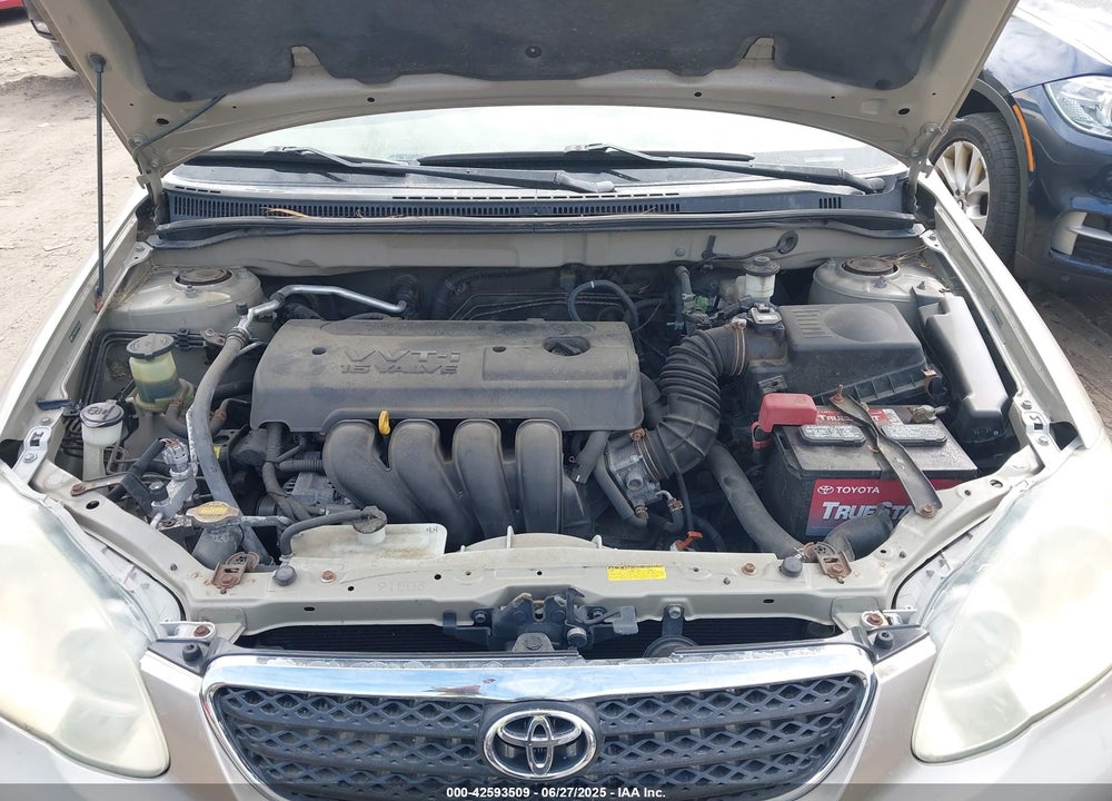 2005 TOYOTA COROLLA LE VIN: 2T1BR30E55C552053