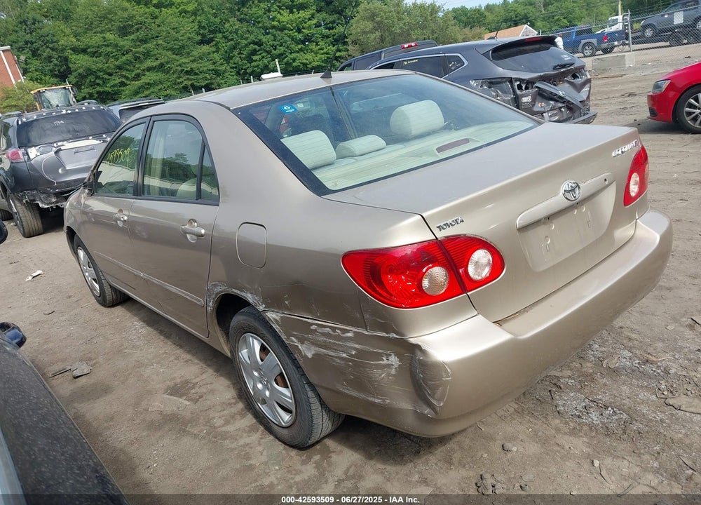 2005 TOYOTA COROLLA LE VIN: 2T1BR30E55C552053
