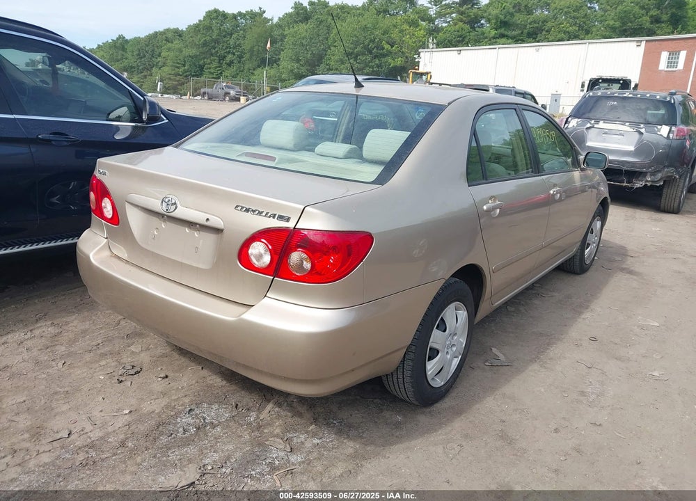 2005 TOYOTA COROLLA LE VIN: 2T1BR30E55C552053