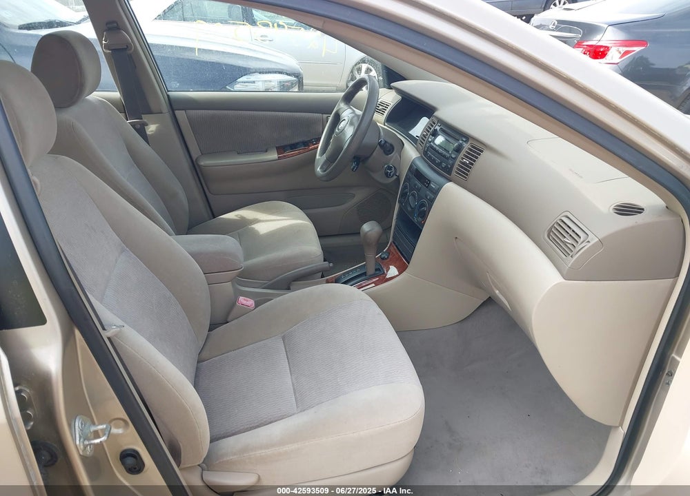 2005 TOYOTA COROLLA LE VIN: 2T1BR30E55C552053