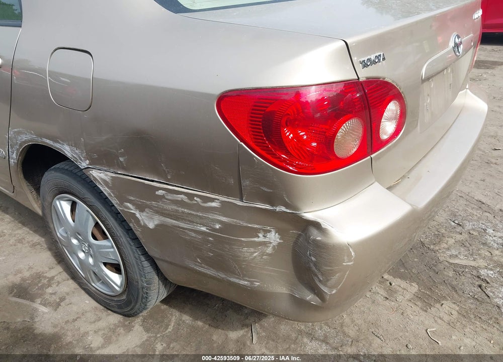 2005 TOYOTA COROLLA LE VIN: 2T1BR30E55C552053
