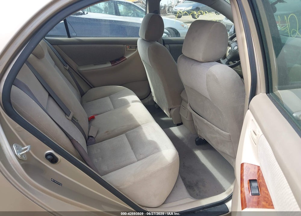 2005 TOYOTA COROLLA LE VIN: 2T1BR30E55C552053