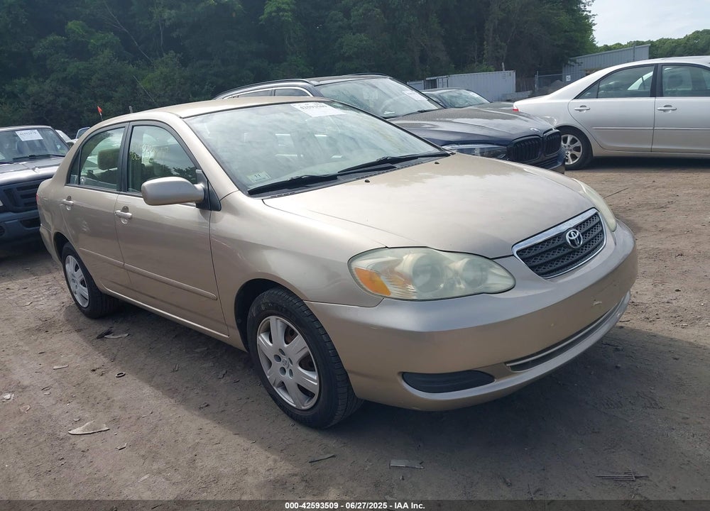 2005 TOYOTA COROLLA LE VIN: 2T1BR30E55C552053