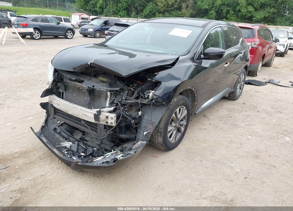 2016 NISSAN MURANO VIN: 5N1AZ2MH0GN134912