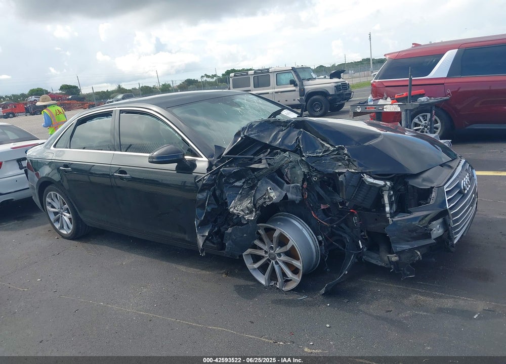 2019 AUDI A4 VIN: WAUGMAF40KN008220