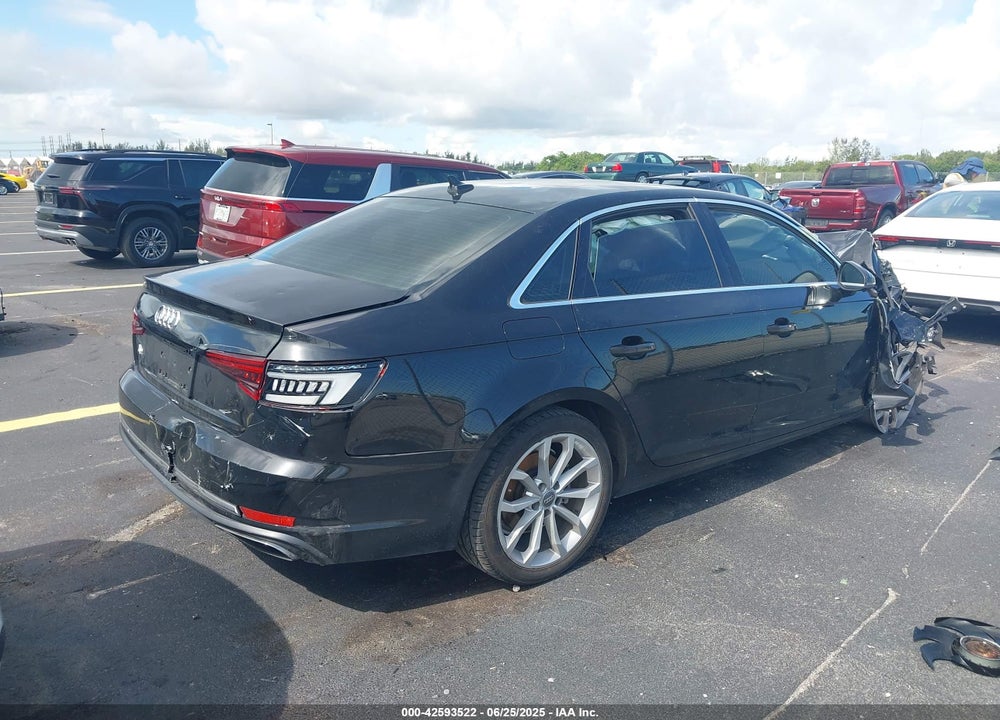 2019 AUDI A4 VIN: WAUGMAF40KN008220