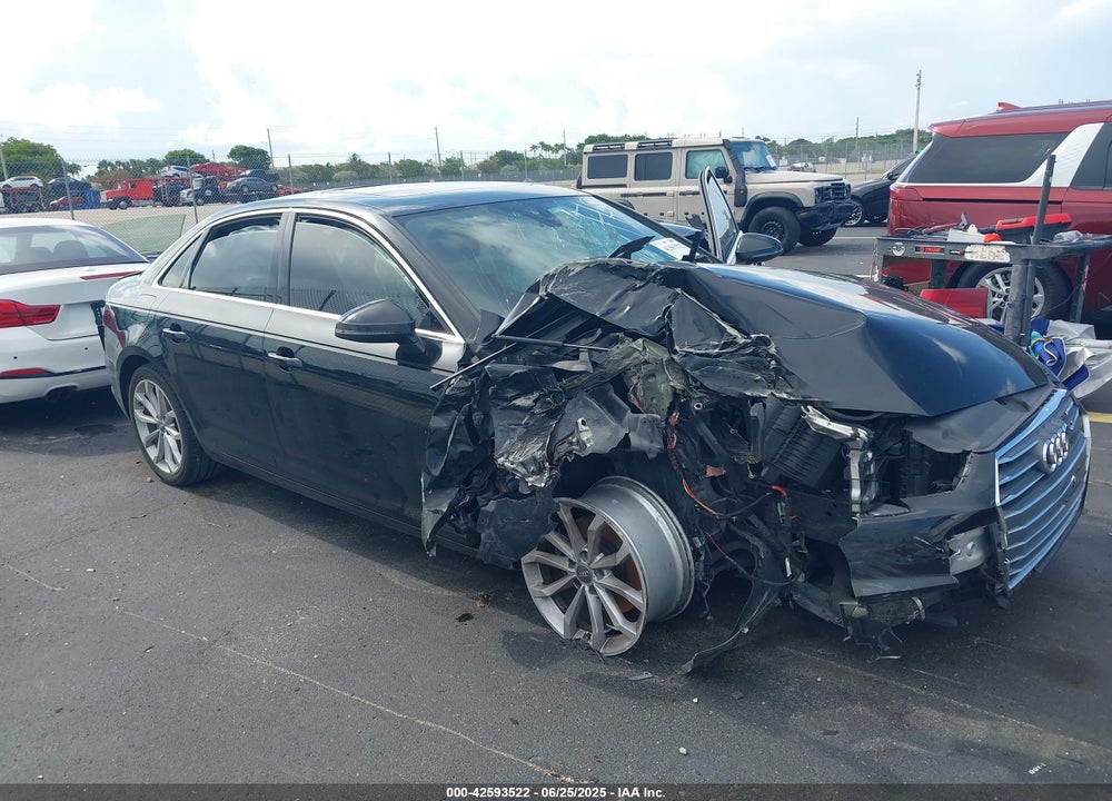 2019 AUDI A4 VIN: WAUGMAF40KN008220