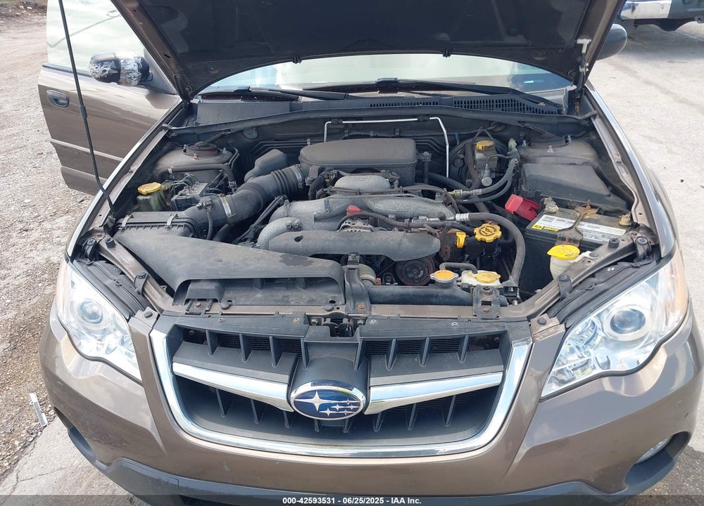2009 SUBARU OUTBACK 2.5I VIN: 4S4BP61C097313260