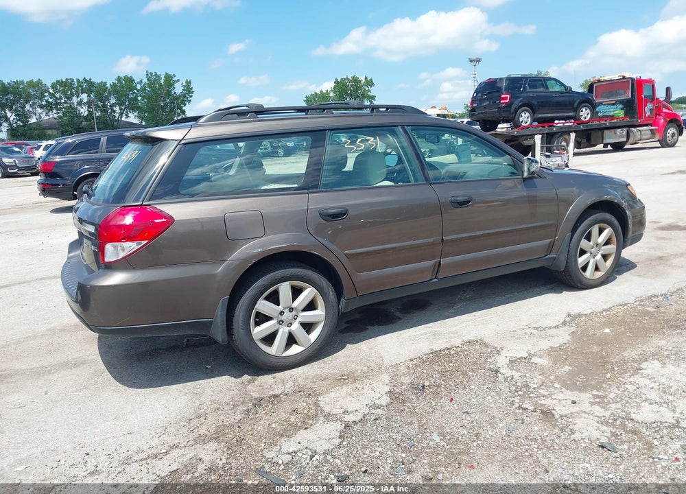 2009 SUBARU OUTBACK 2.5I VIN: 4S4BP61C097313260