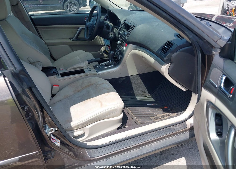 2009 SUBARU OUTBACK 2.5I VIN: 4S4BP61C097313260