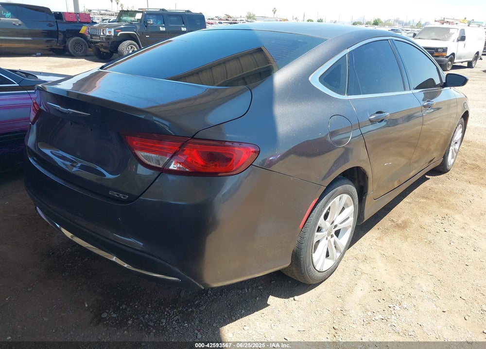 2016 CHRYSLER 200 LIMITED VIN: 1C3CCCAB0GN169443