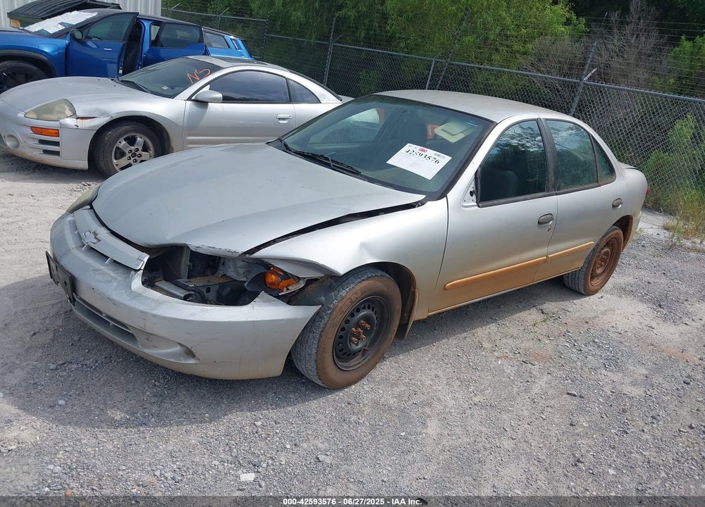 2003 CHEVROLET CAVALIER VIN: 1G1JC52F837100488