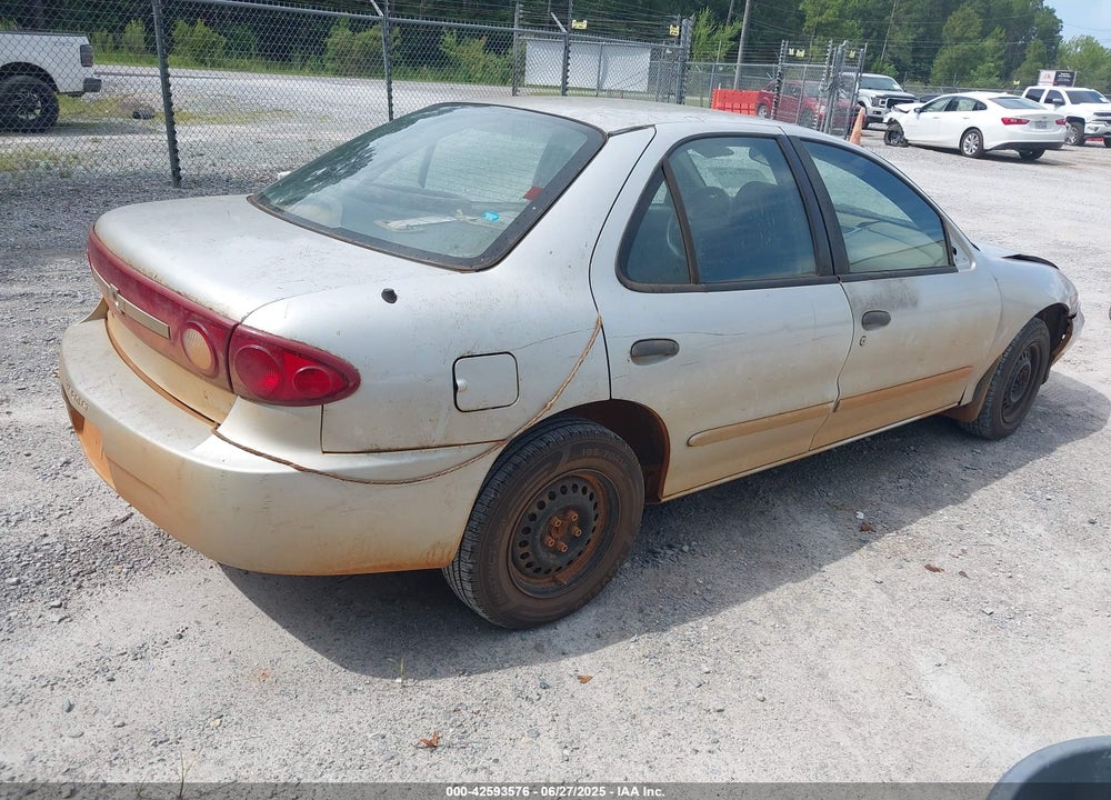 2003 CHEVROLET CAVALIER VIN: 1G1JC52F837100488
