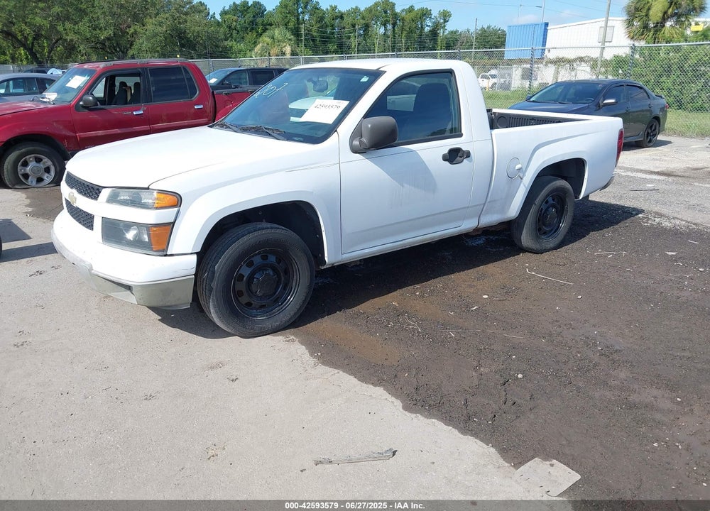 2012 CHEVROLET COLORADO WORK TRUCK VIN: 1GCCSBF91C8155266