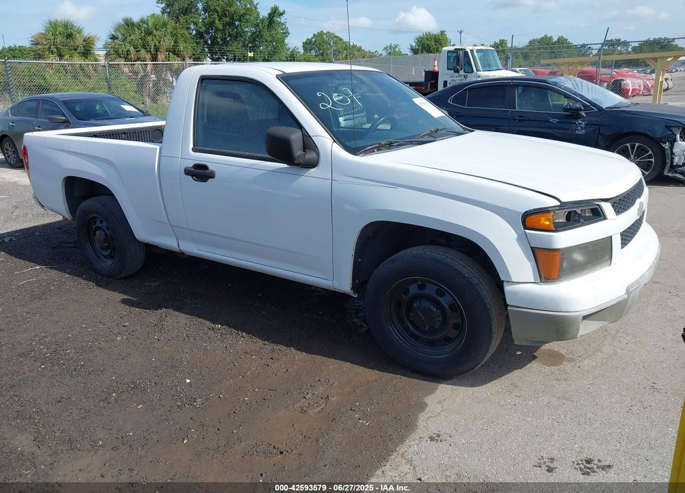 2012 CHEVROLET COLORADO WORK TRUCK VIN: 1GCCSBF91C8155266
