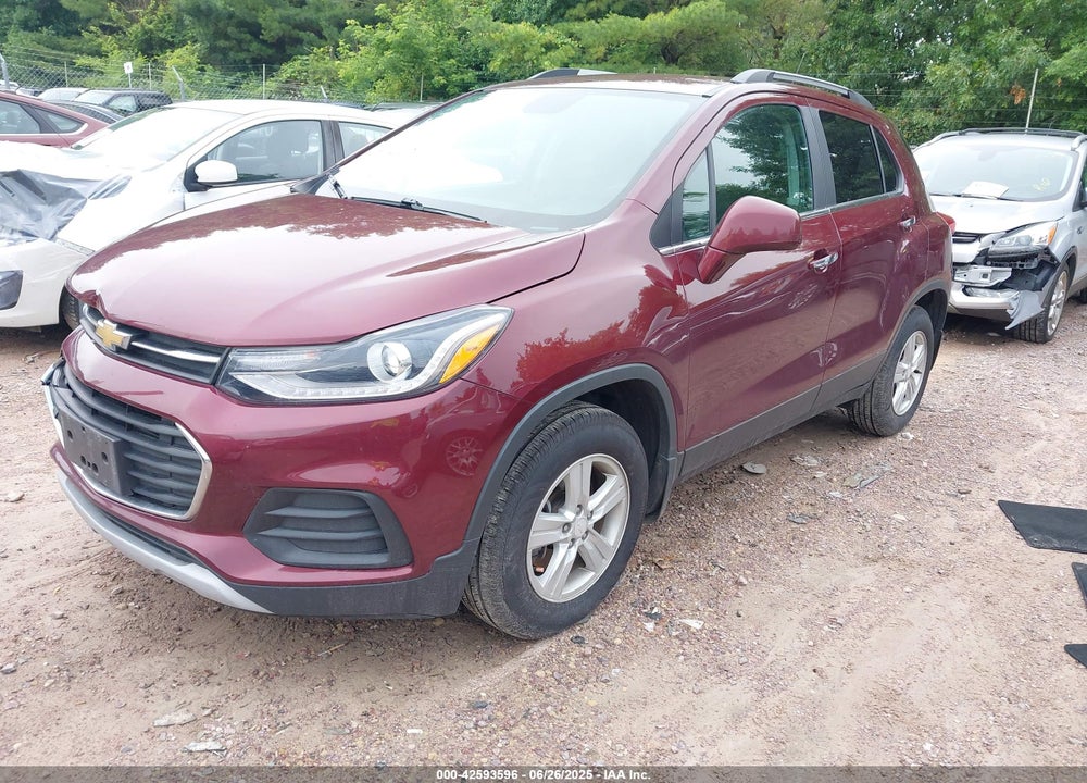 2017 CHEVROLET TRAX LT VIN: 3GNCJPSB4HL208289
