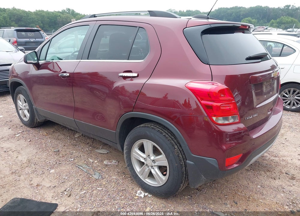 2017 CHEVROLET TRAX LT VIN: 3GNCJPSB4HL208289