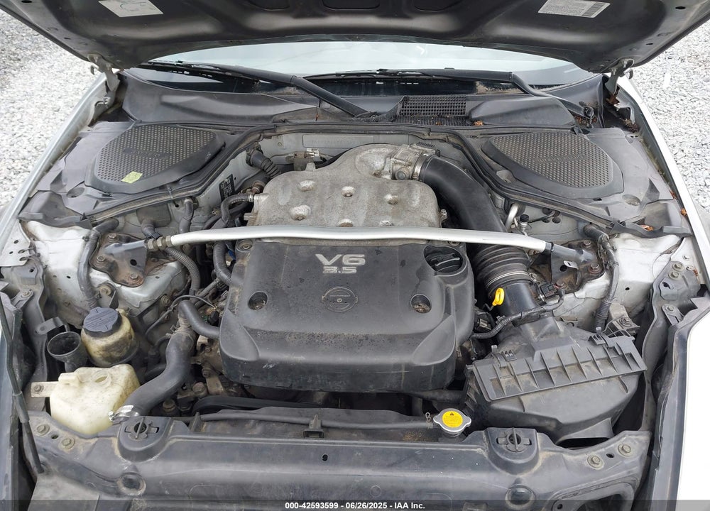 2004 NISSAN 350Z VIN: JN1AZ34E74T062519